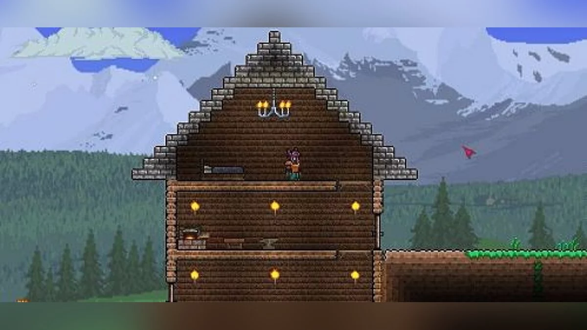 Terraria — Сохранение / SaveGame (Бессмертный герой)