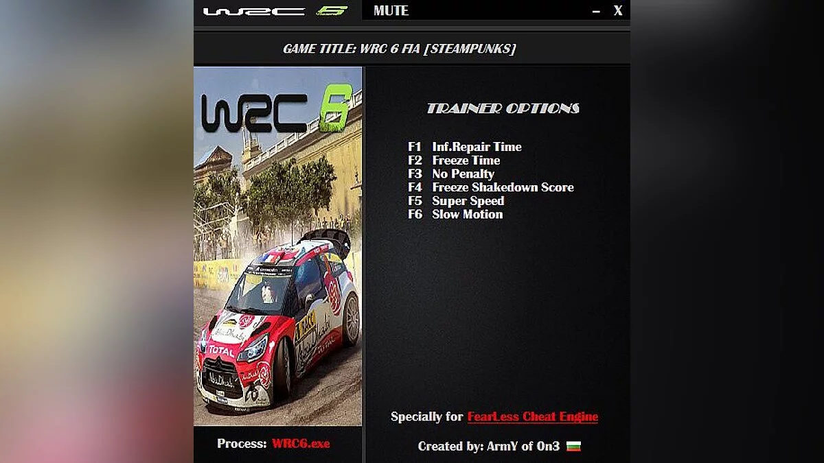 Трейнер / Trainer (+6) [1.0] [ArmY of 0n3]