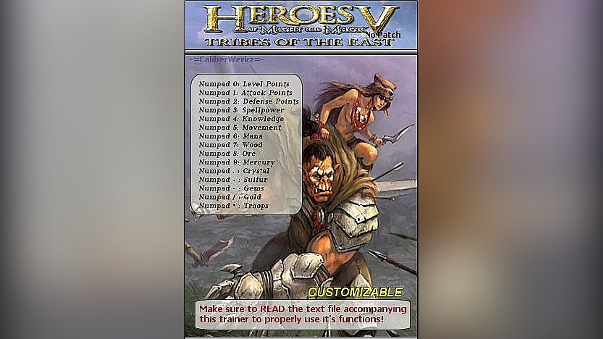 Heroes of Might and Magic 5 — HOMM5 - Tribes of the East +14 Trainer