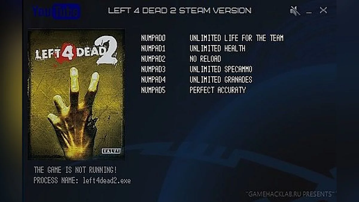 Left 4 Dead 2 — Трейнер / Trainer (+6) [2.1.4.2] [LIRW / GHL]