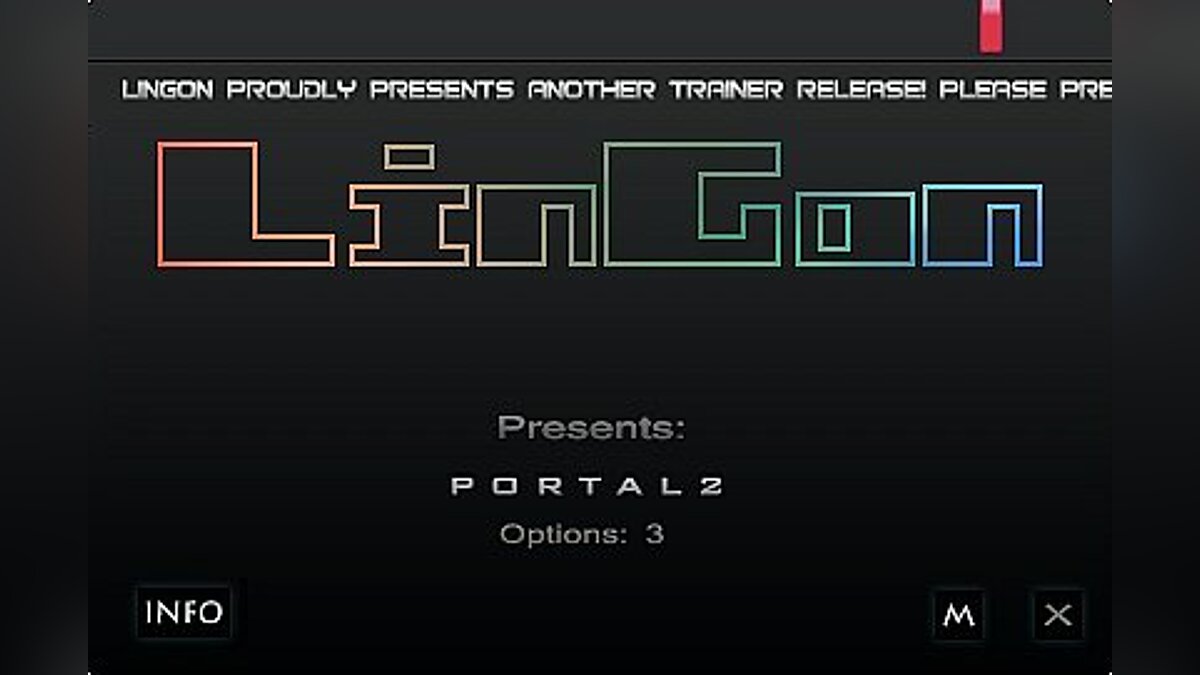 Portal 2 — Трейнер / Trainer (+3) [Update 2012-05-21: Steam Version] [LinGon]