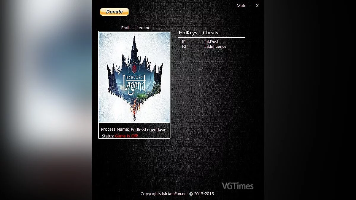Endless Legend — Трейнер / Trainer (+2) [1.3.0: 64bit] [MrAntiFun]
