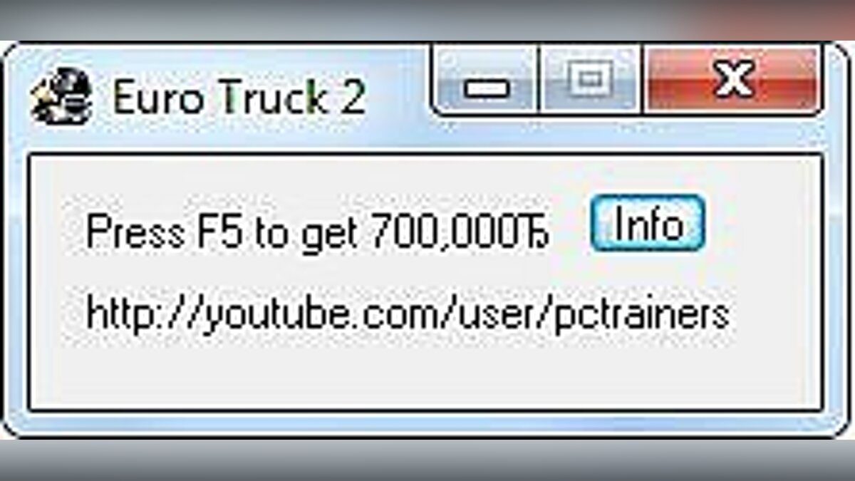 Euro Truck Simulator 2 — Трейнер / Trainer (+1: Деньги / Money) [1.1.1] [PCtrainers]
