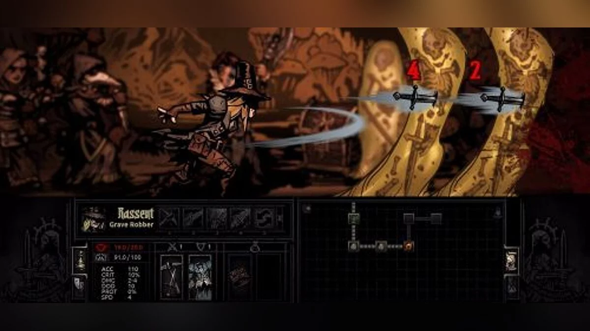 Darkest Dungeon — Трейнер / Trainer (+6) [Build 16707] [MrAntiFun]