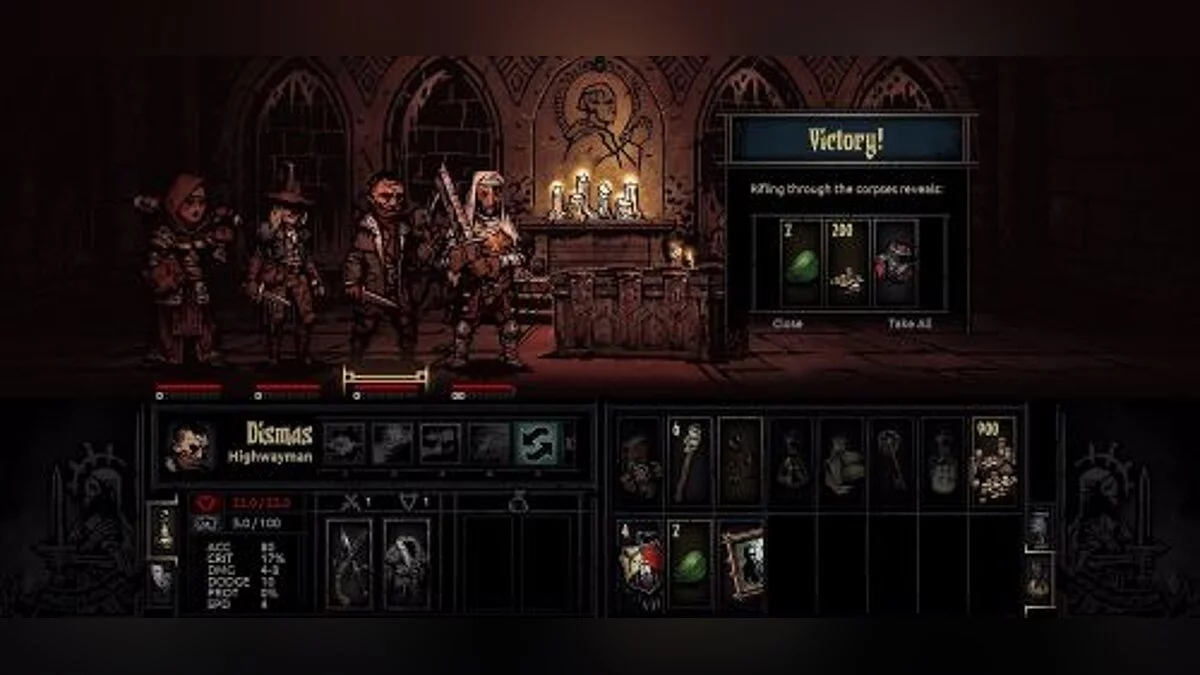 Darkest Dungeon — Трейнер / Trainer (+6) [Build 13488] [MrAntiFun]