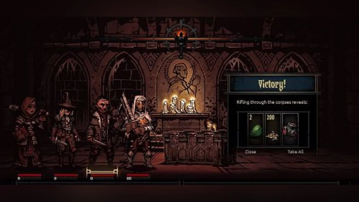 Darkest Dungeon — Трейнер / Trainer (+6) [Build 9758] [MrAntiFun]