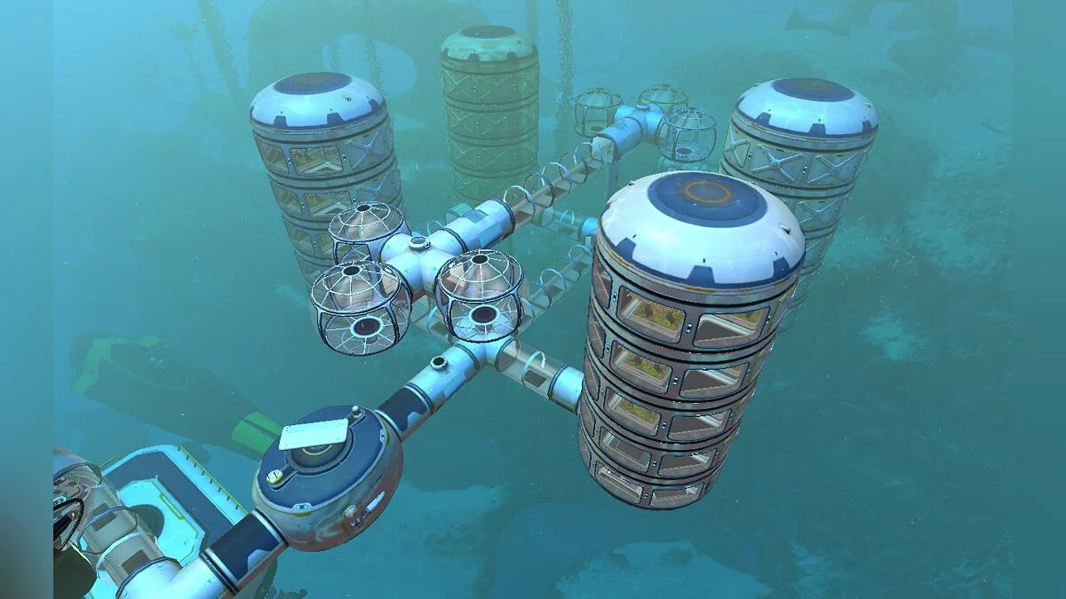 Subnautica — Subnautica: Сохранение/SaveGame (large base, cyclops 3, energy 25000 seamoth 3) 