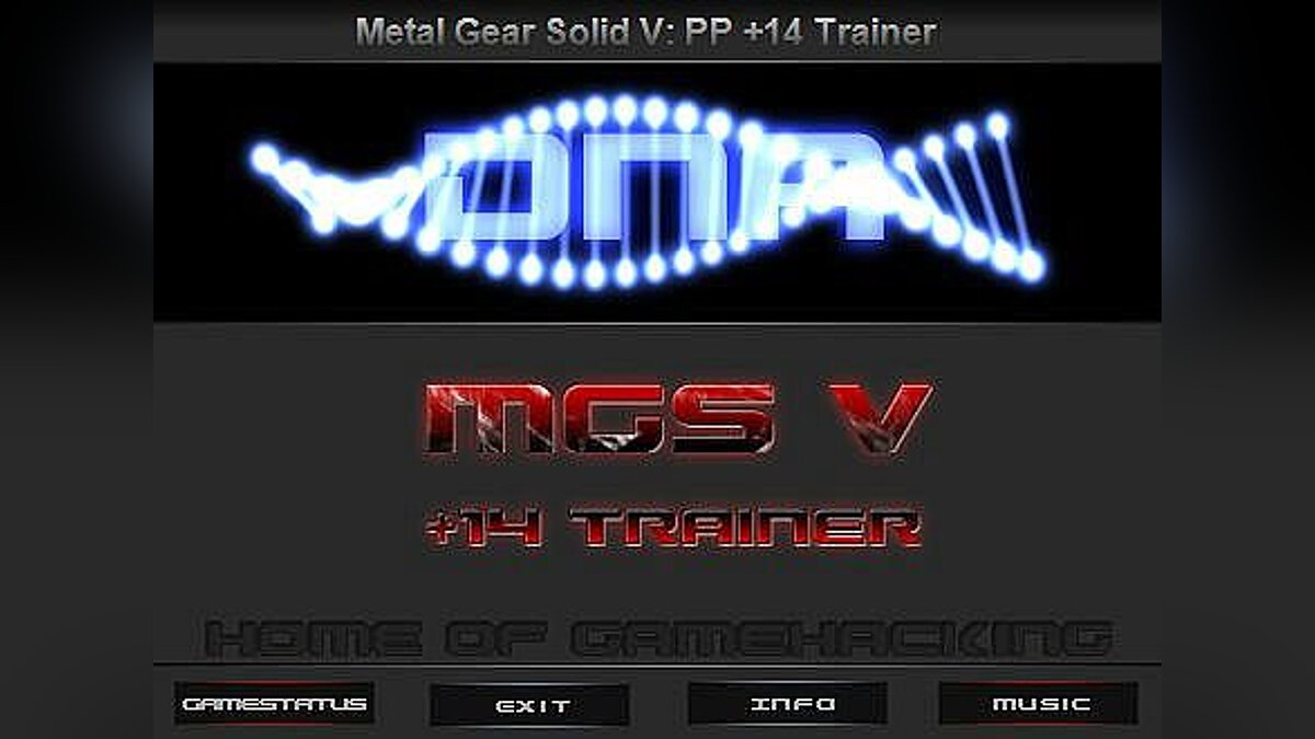 Metal Gear Solid 5: The Phantom Pain — Трейнер / Trainer (+14) [1.02] [DNA / HoG]