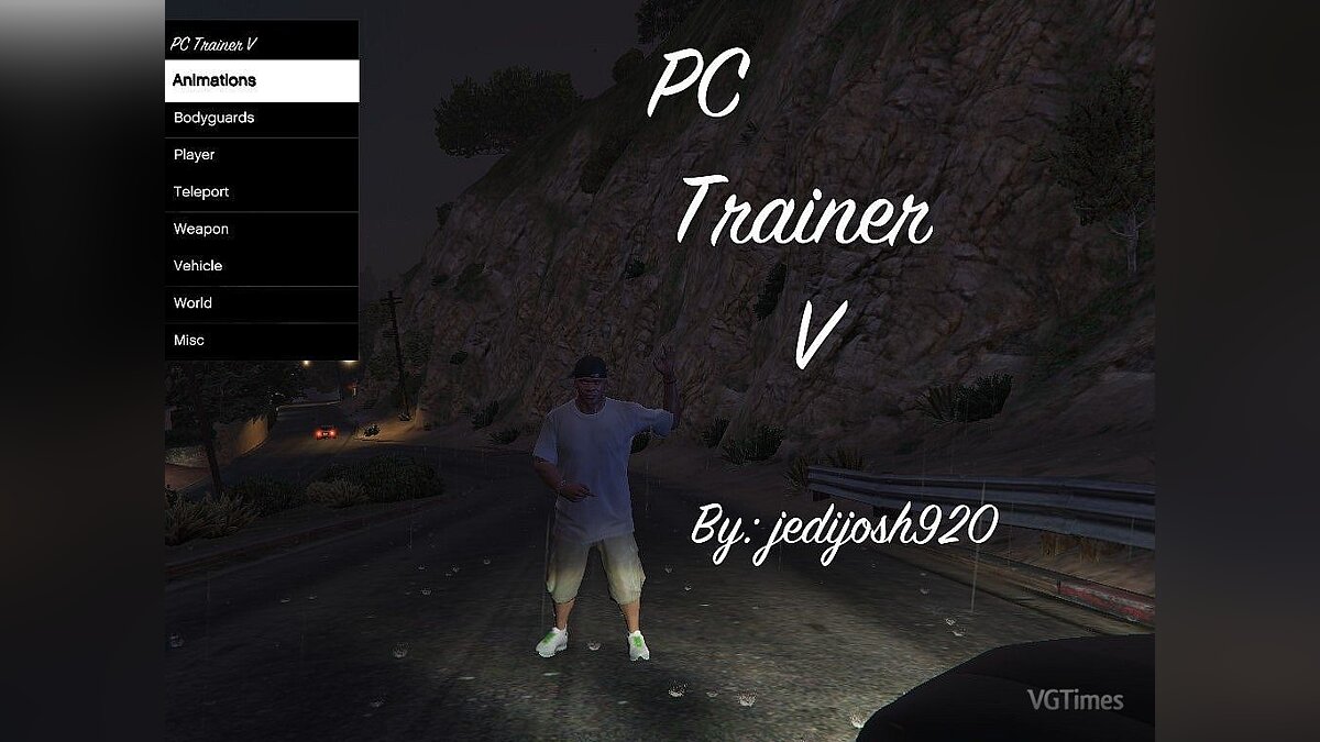 GTA 5 — Grand Theft Auto 5 (GTA V): Чит-Мод / Cheat-Mode (PC Trainer V Beta 3)