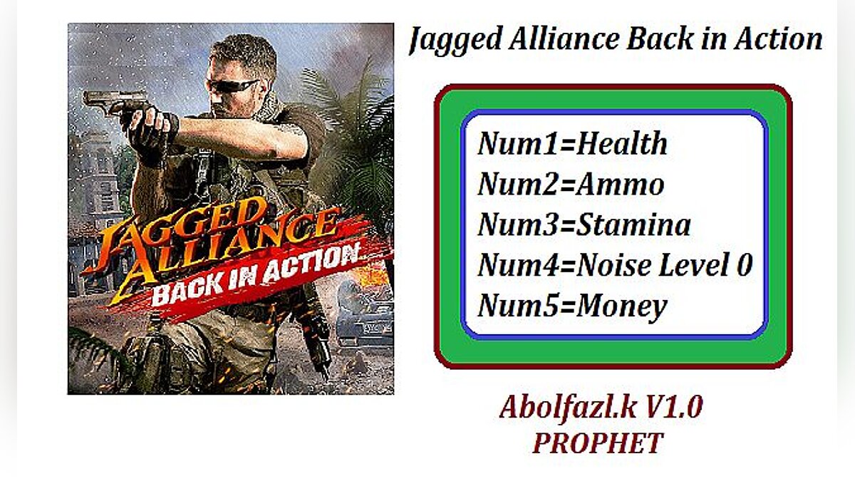 Jagged Alliance: Back in Action — Трейнер / Trainer (+5) [1.0] [Abolfazl.K]