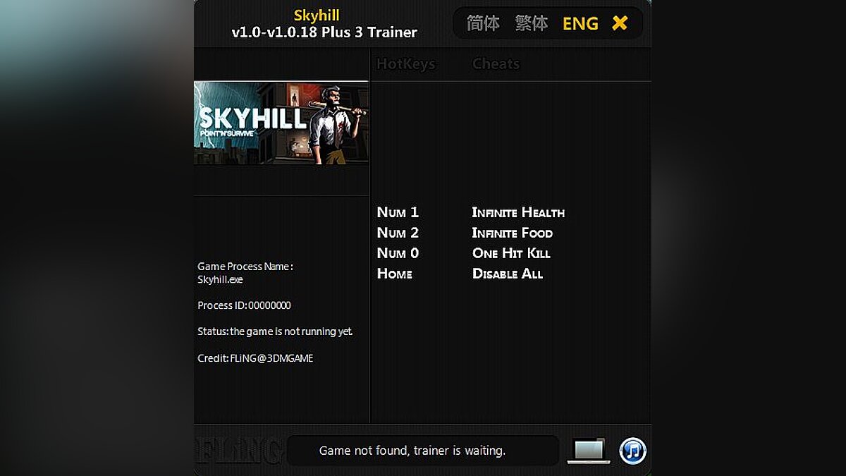 Skyhill — Трейнер / Trainer (+3) [1.0-1.0.18] [FLiNG]