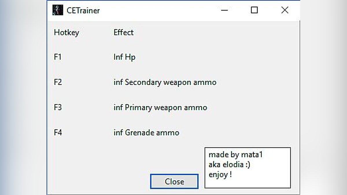 Call of Duty: Infinite Warfare — Трейнер / Trainer (+4) [6.0.1211685] [mata1]
