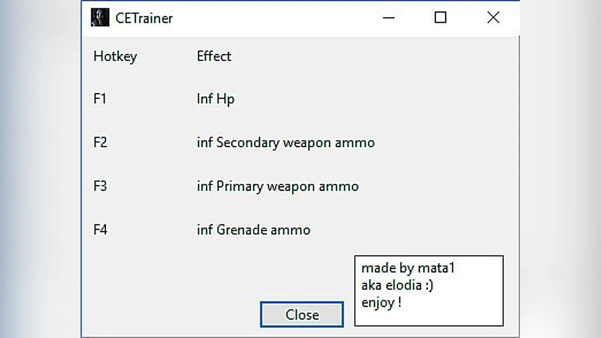 Call of Duty: Infinite Warfare — Трейнер / Trainer (+4) [6.0.1211685] [mata1]