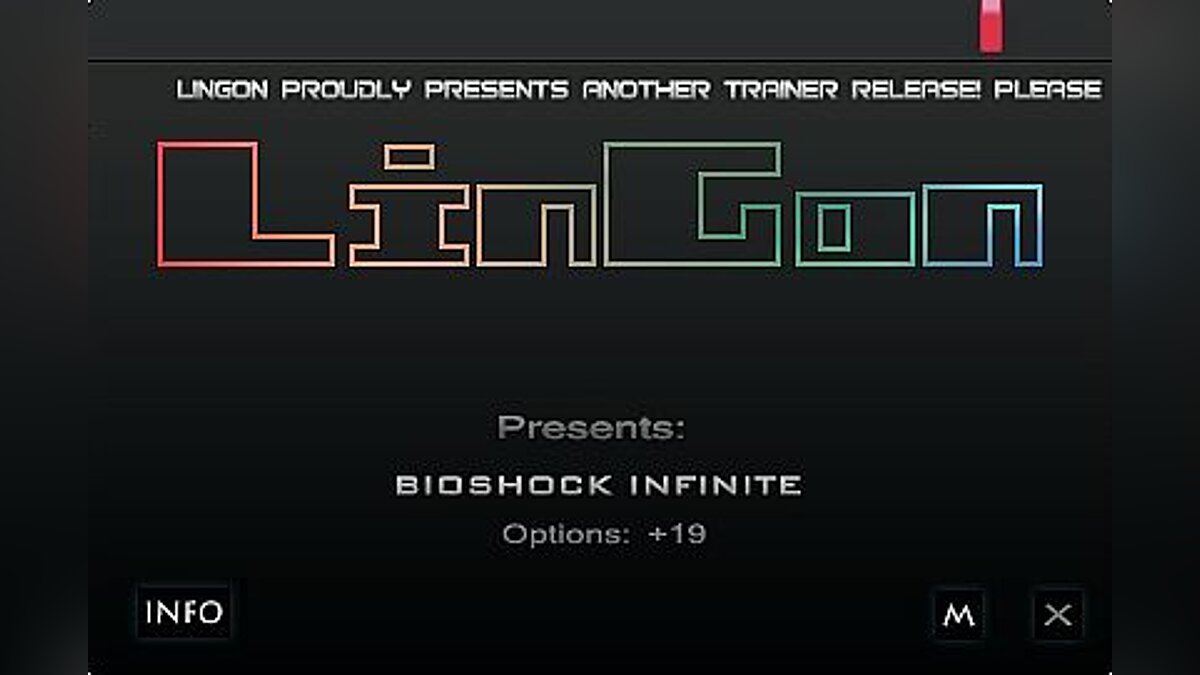 BioShock Infinite — Трейнер / Trainer (+21) [1.4] [LinGon]