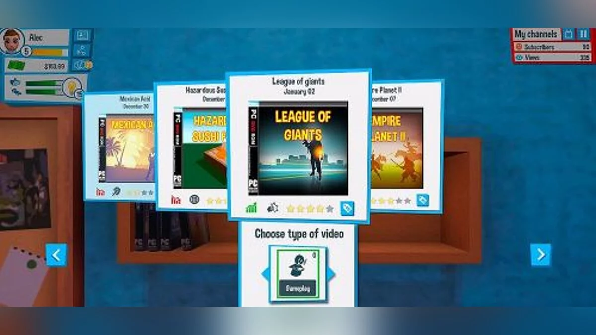 Youtubers Life — Трейнер / Trainer (+9) [0.7.15] [MrAntiFun]