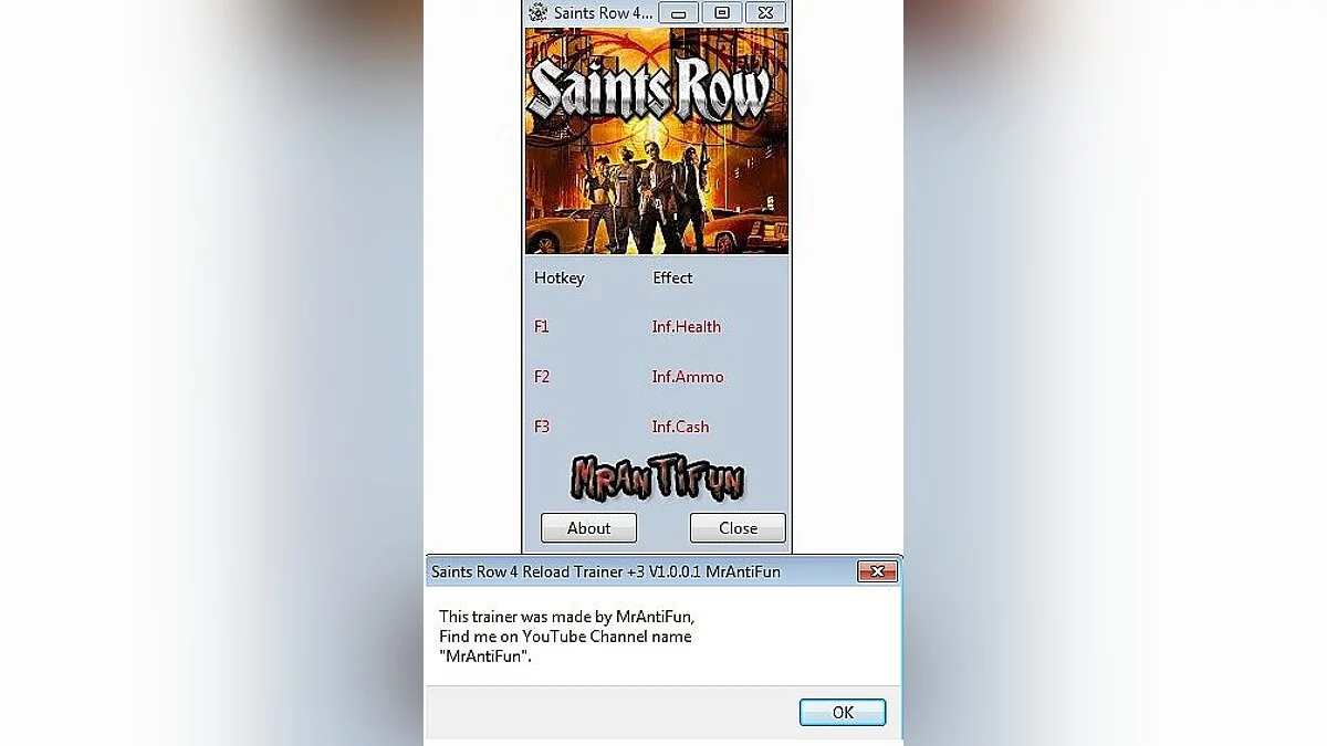 Saints Row 4 — Трейнер / Trainer (+3) [1.01] [MrAntiFun]