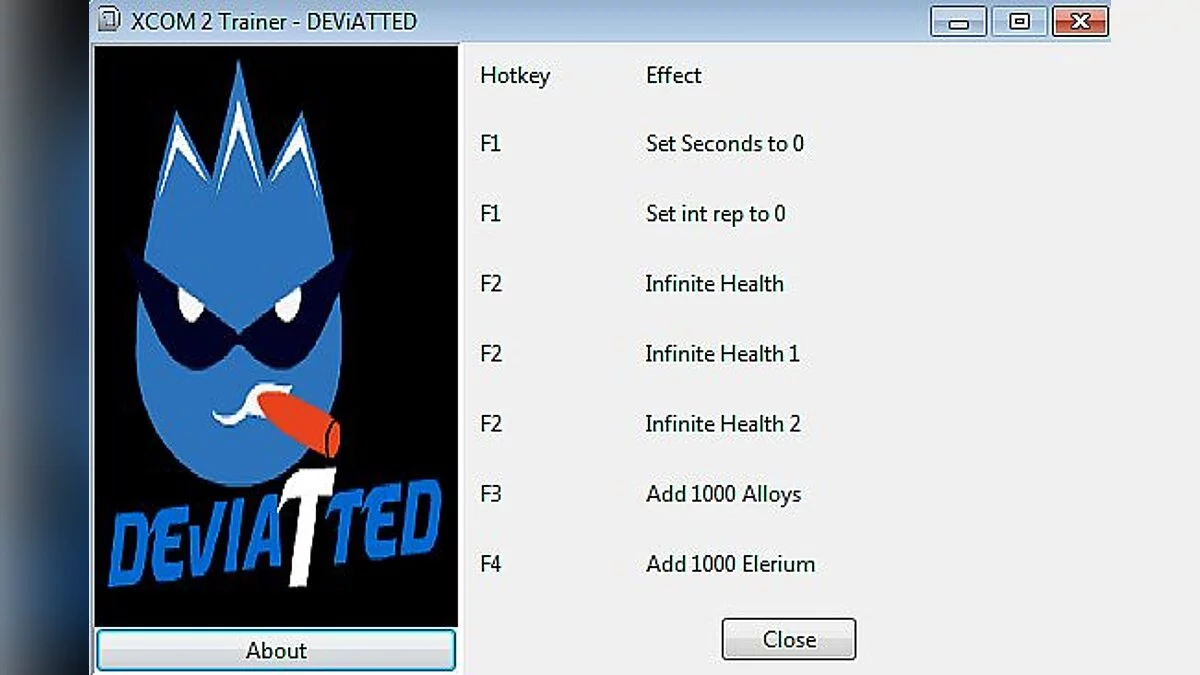 XCOM 2 — Трейнер / Trainer (+4) [1.0] [DEVIATTED]