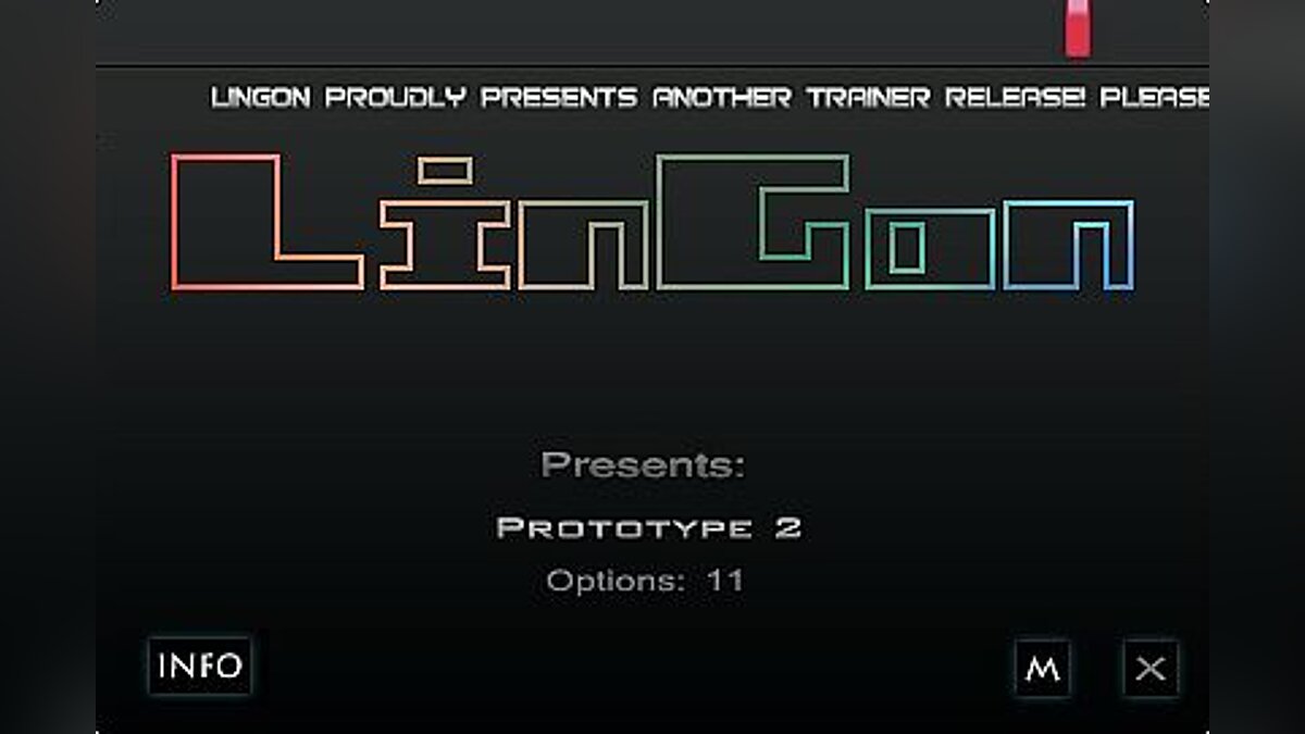 Prototype 2 — Трейнер / Trainer (+11) [1.0: Steam Version] [LinGon]