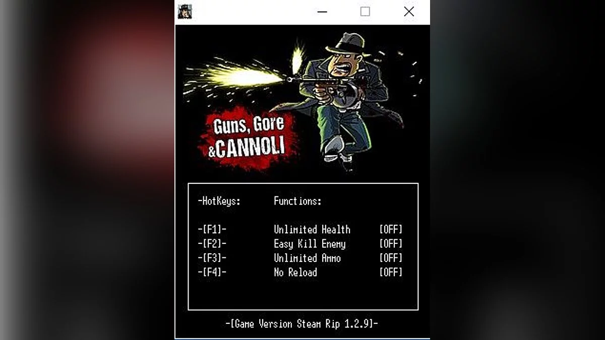 Guns, Gore &amp; Cannoli — Трейнер / Trainer (+4) [v.1.2.9] [LIRW / GHL]