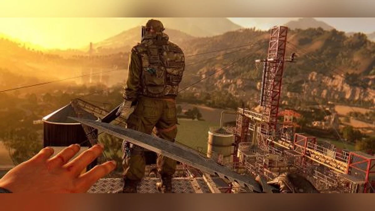 Dying Light — Сохранение с золотым оружием, мачете и другим