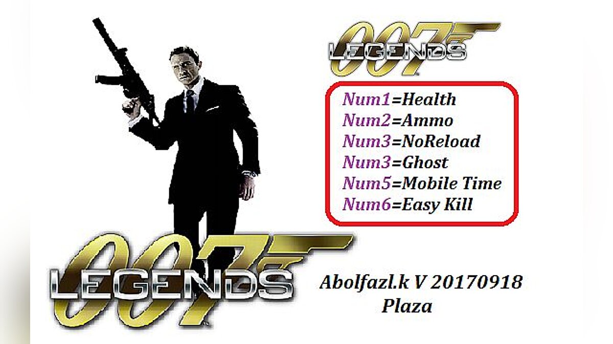 007 Legends — Трейнер / Trainer (+6) [20170918] [Abolfazl.k]