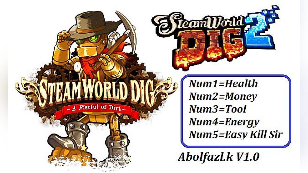 SteamWorld Dig 2 — Трейнер / Trainer (+5) [1.0] [Abolfazl.k]