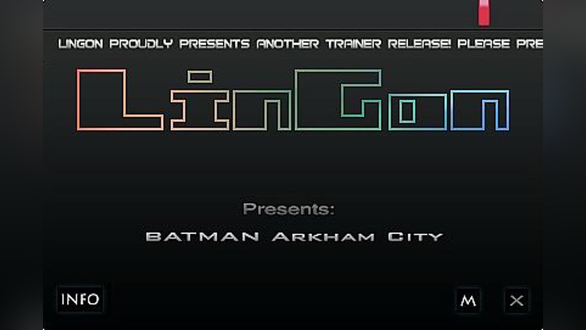 Batman: Arkham City — Трейнер / Trainer (+10) [Update 1: DX9 / STEAM] [LinGon]