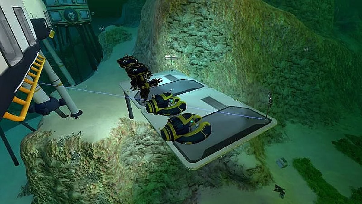 Subnautica — Сохранение / SaveGame (Огромной базой, cyclops 3, seamoth 4, exosuit 2, energy 16000)