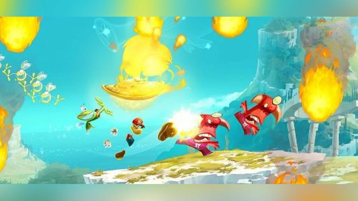 Rayman Legends — Сохранение / SaveGame (Игра пройдена на 100%, все кубки, персонажи, малютки) [RLD]