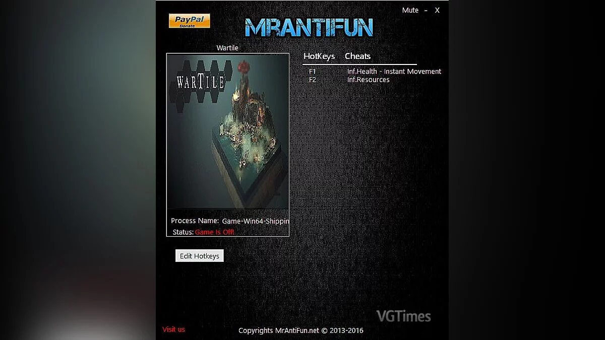 Wartile — Трейнер / Trainer (+3) [0.4.5.2] [MrAntiFun]