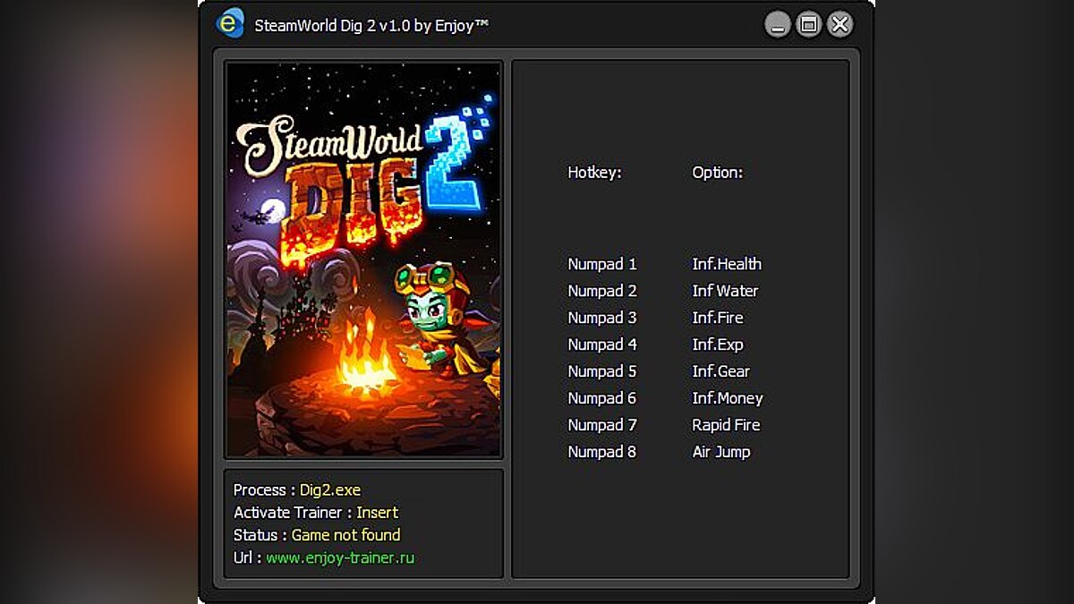 SteamWorld Dig 2 — SteamWorld Dig 2: Trainer / Трейнер [v1.0] [Enjoy][ENJ]
