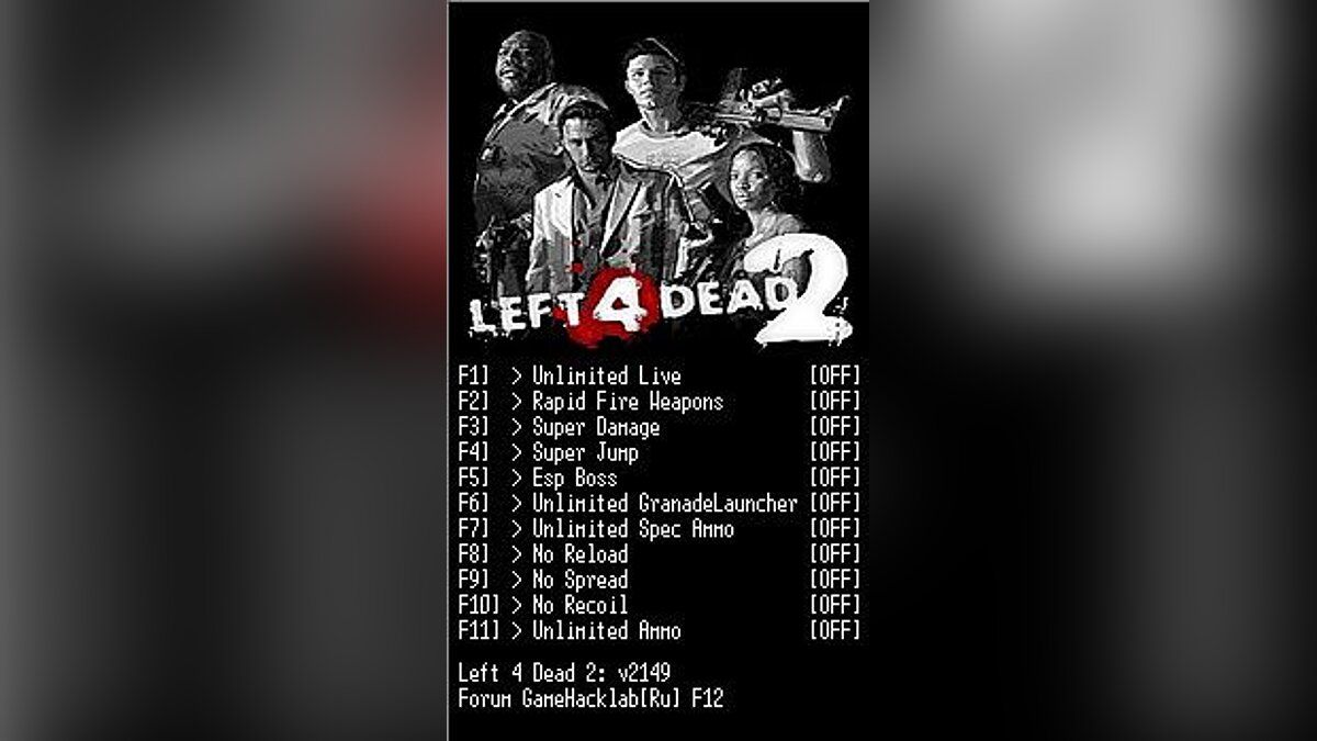 Left 4 Dead 2 — Трейнер / Trainer (+11) [2149] [LIRW / GHL]