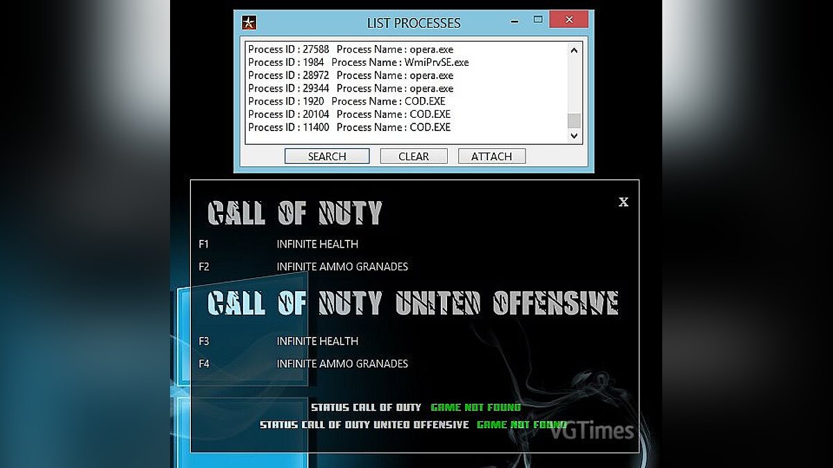 Call of Duty — Трейнер / Trainer (+2) [1.0]