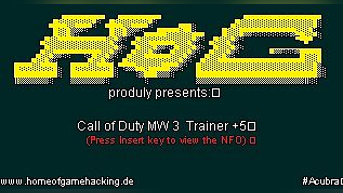 Call of Duty: Modern Warfare 3 (2011) — Трейнер / Trainer (+5) [1.0] [HoG]