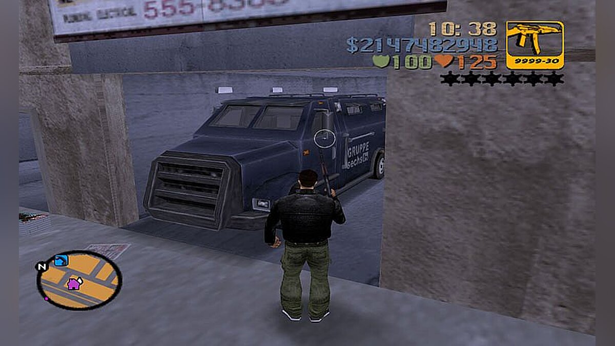 Grand Theft Auto 3 — Сохранение / SaveGame (Проффесионально-Коллекционная версия с уник. авто, 100% прохождение)