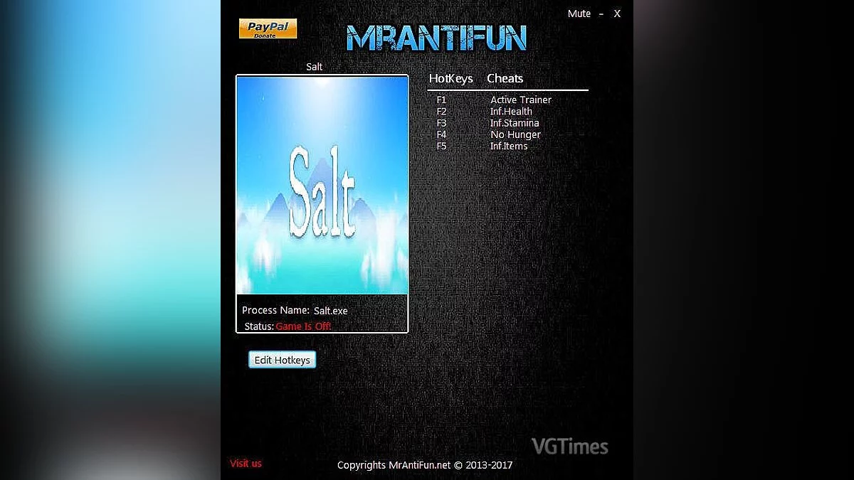 Salt — Трейнер / Trainer (+4) [2.0] [MrAntiFun]