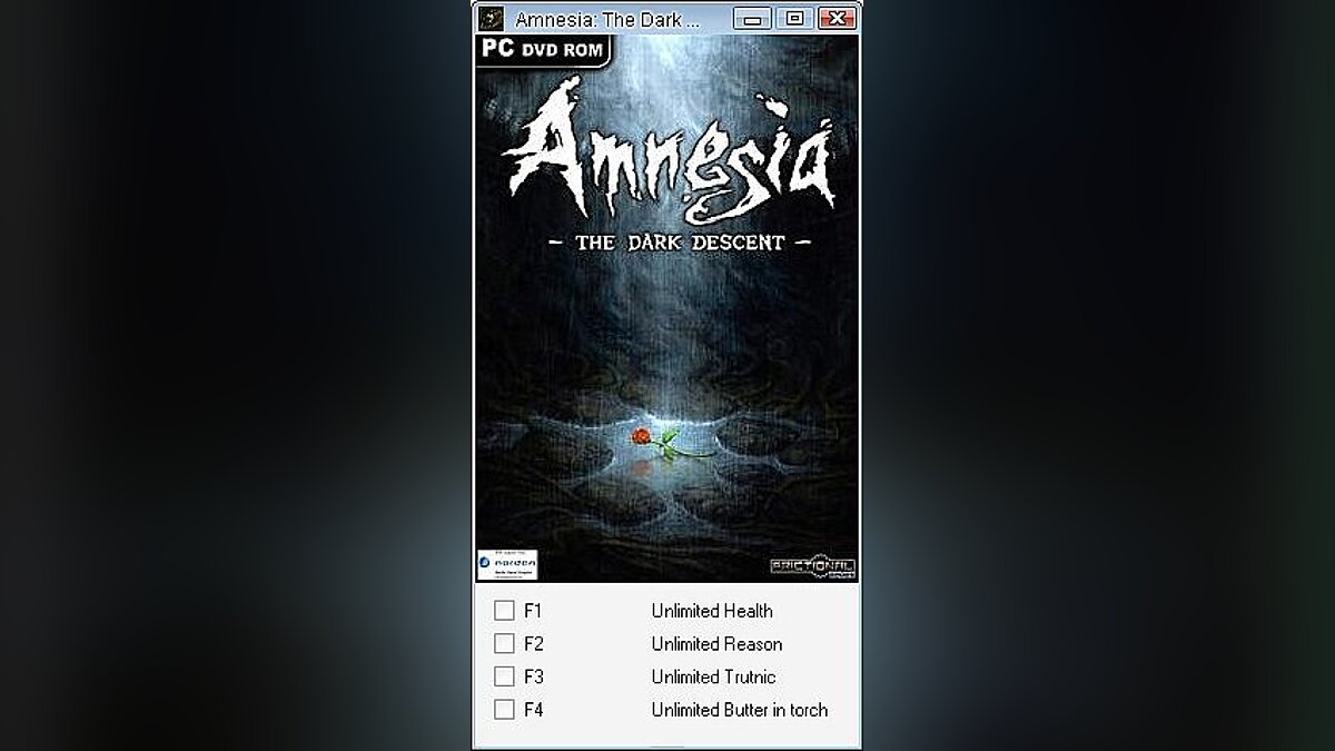Amnesia: The Dark Descent — Трейнер / Trainer (+4) [1.0] [24K]