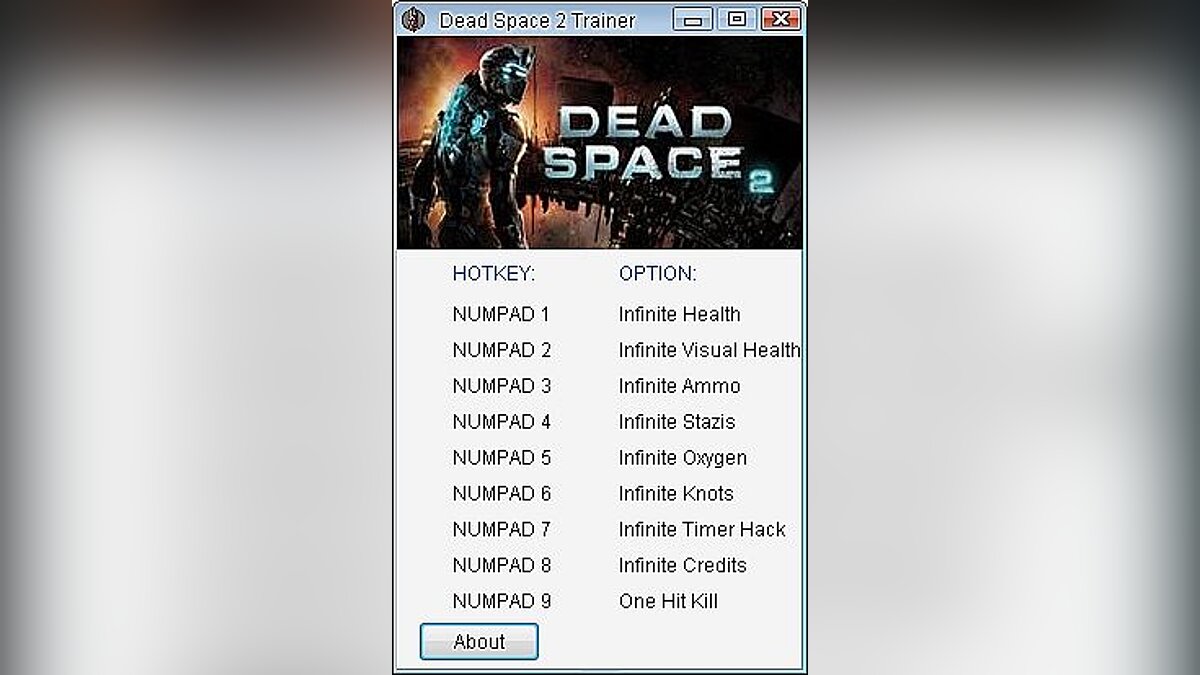 Dead Space 2 — Трейнер / Trainer (+9) [All Versions] [24K]