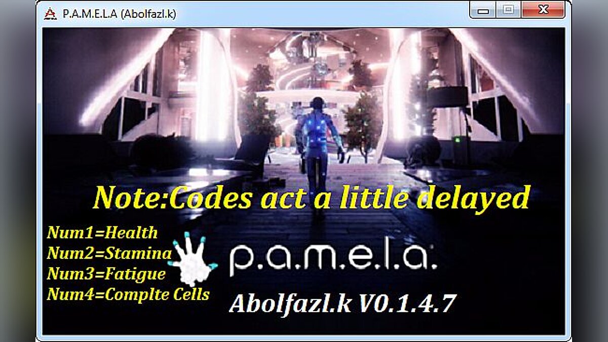 P.A.M.E.L.A. — Трейнер / Trainer (+4) [0.1.4.7 64bit] [Abolfazl-k]