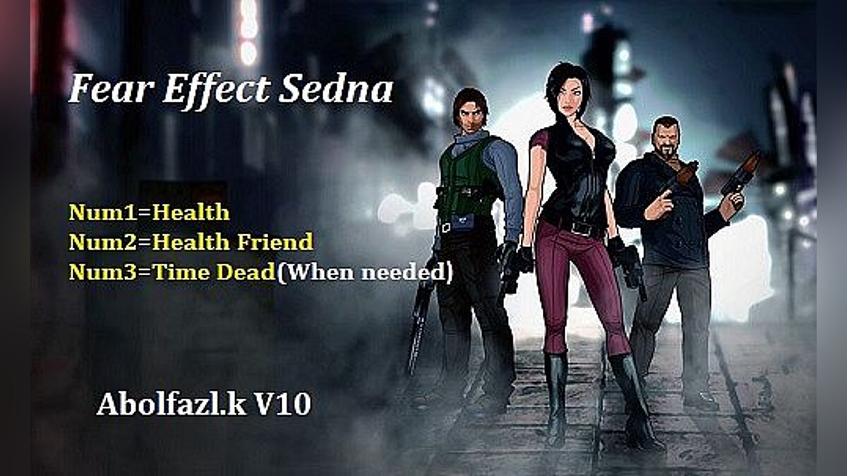 Читы для Fear Effect Sedna