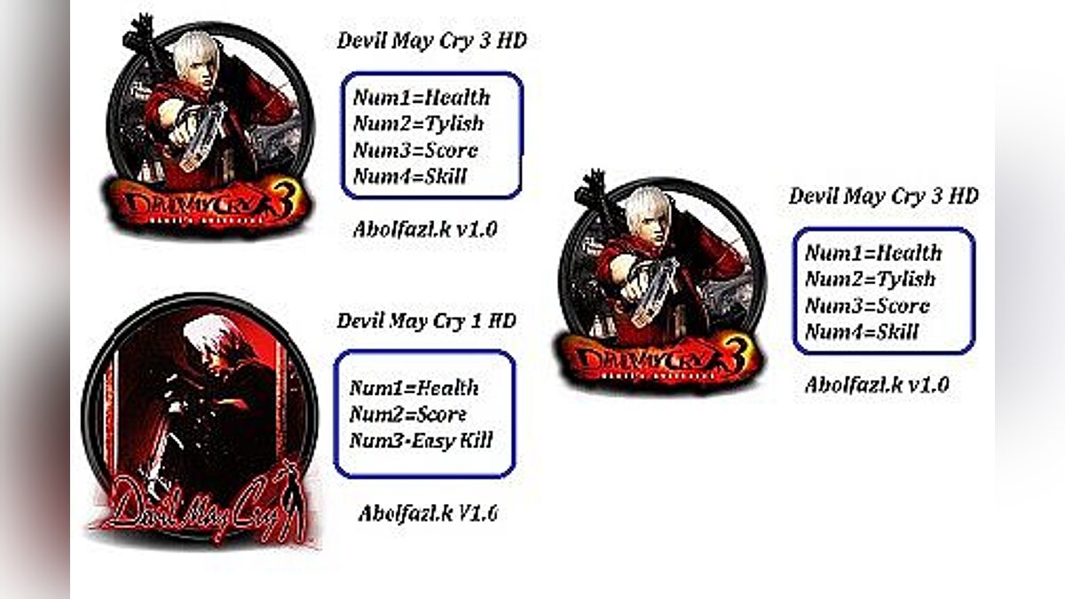 Devil May Cry HD Collection — Трейнер / Trainer (+3 / +4) [1.0] [Abolfazl.k]