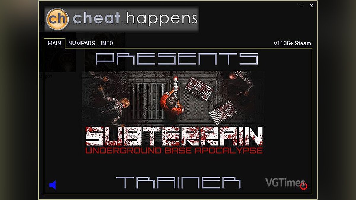 Subterrain — Трейнер / Trainer (+8) [1.1.3.6] [CH]