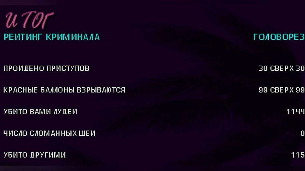 Grand Theft Auto: Vice City Stories — Сохранение / SaveGame (Мастер пошаговое 45,7% прохождение, до начала сюжетных миссий) [PSP & Emul. PC]