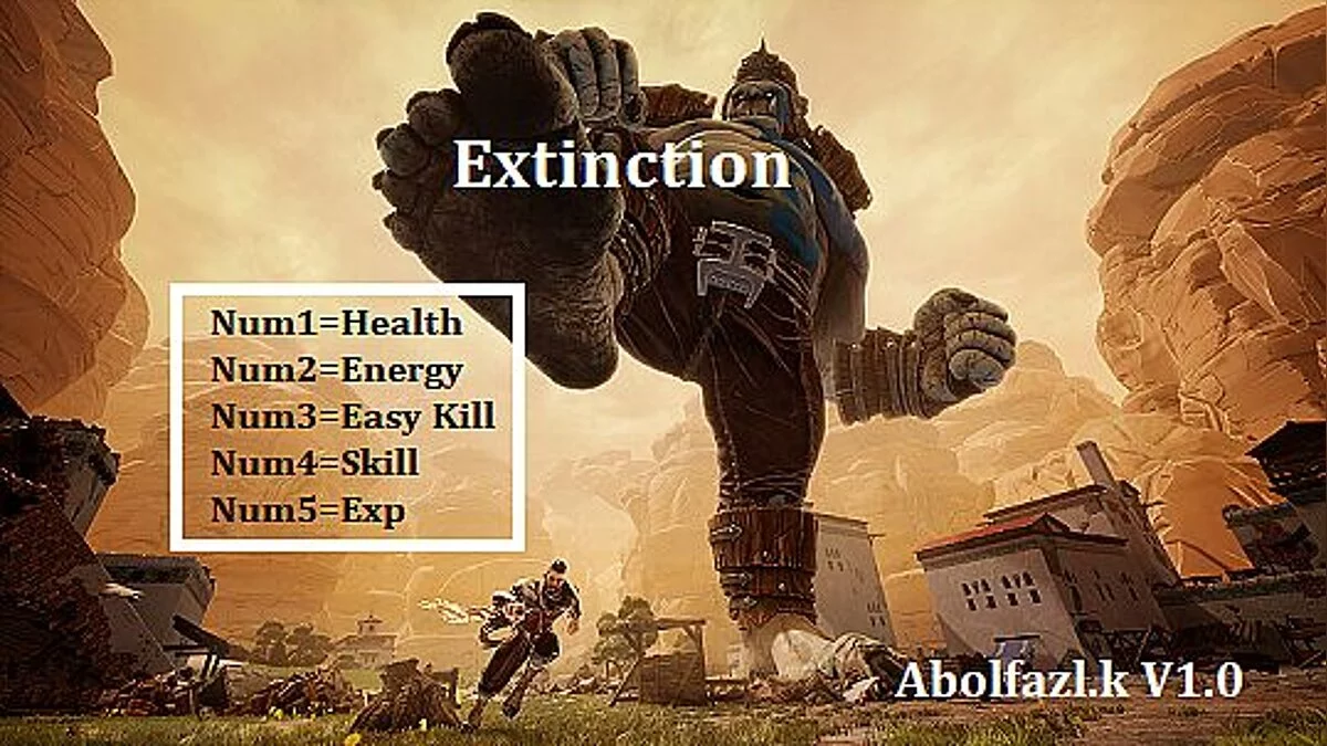 Extinction — Трейнер / Trainer (+5) [1.0] [Abolfazl.k]