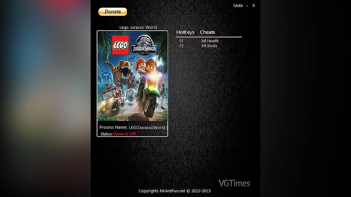 Трейнер / Trainer (+2) [1.0] [MrAntiFun]