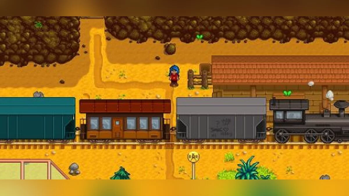 Stardew Valley — Сохранение / SaveGame (Мужской пол, всё прокачано, есть жена Хейли, очень большая ферма, много декораций) [Writer102]