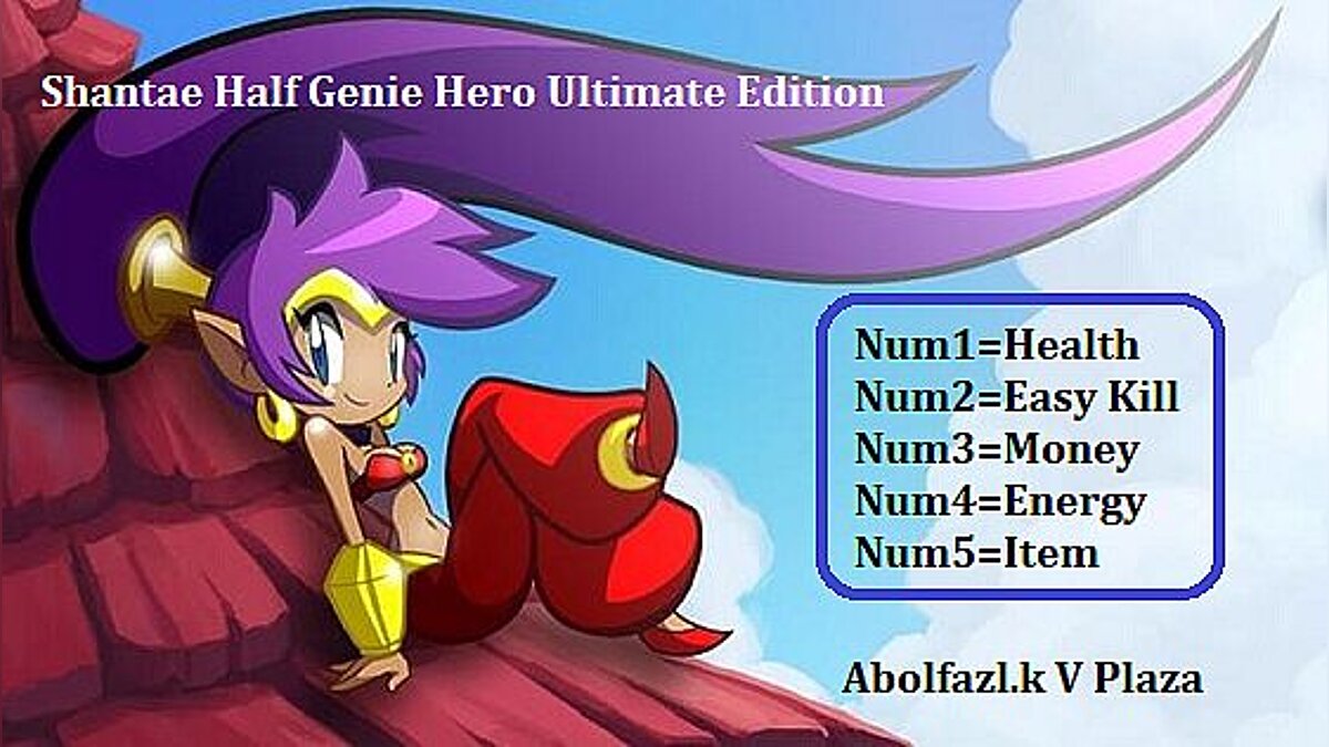 Shantae: Half-Genie Hero — Трейнер / Trainer (+5) [1.0] [Abolfazl.k]