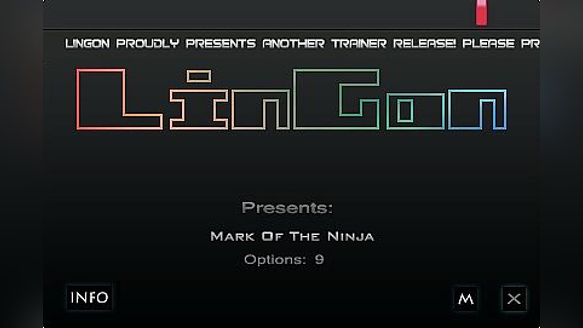 Mark of the Ninja — Трейнер / Trainer (+9) [1.5] [LinGon]