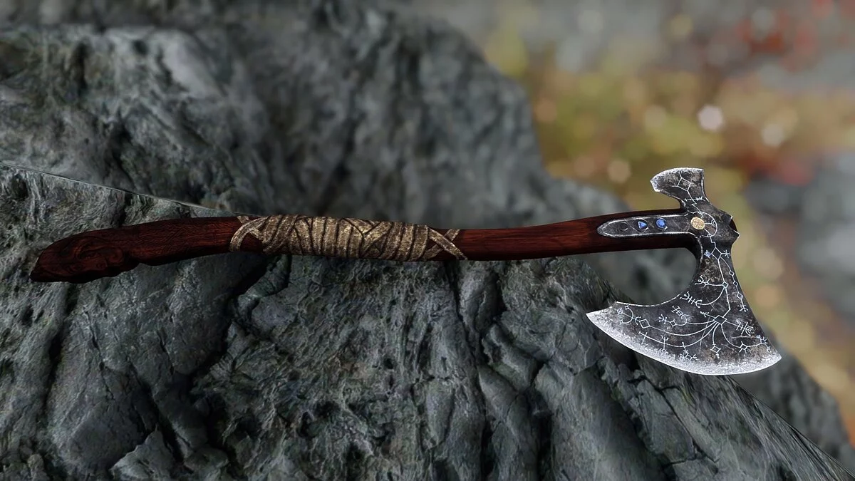 Elder Scrolls 5: Skyrim Special Edition — Leviathan Axe - God of War
