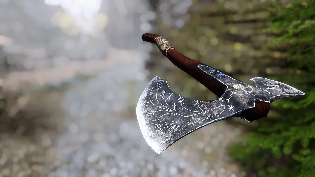 Elder Scrolls 5: Skyrim Special Edition — Leviathan Axe - God of War